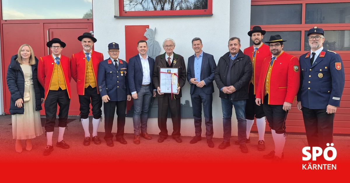 Altb&uuml;rgermeister Siegfried Skubl zum Ehrenb&uuml;rger der Gemeinde Neuhaus ernannt