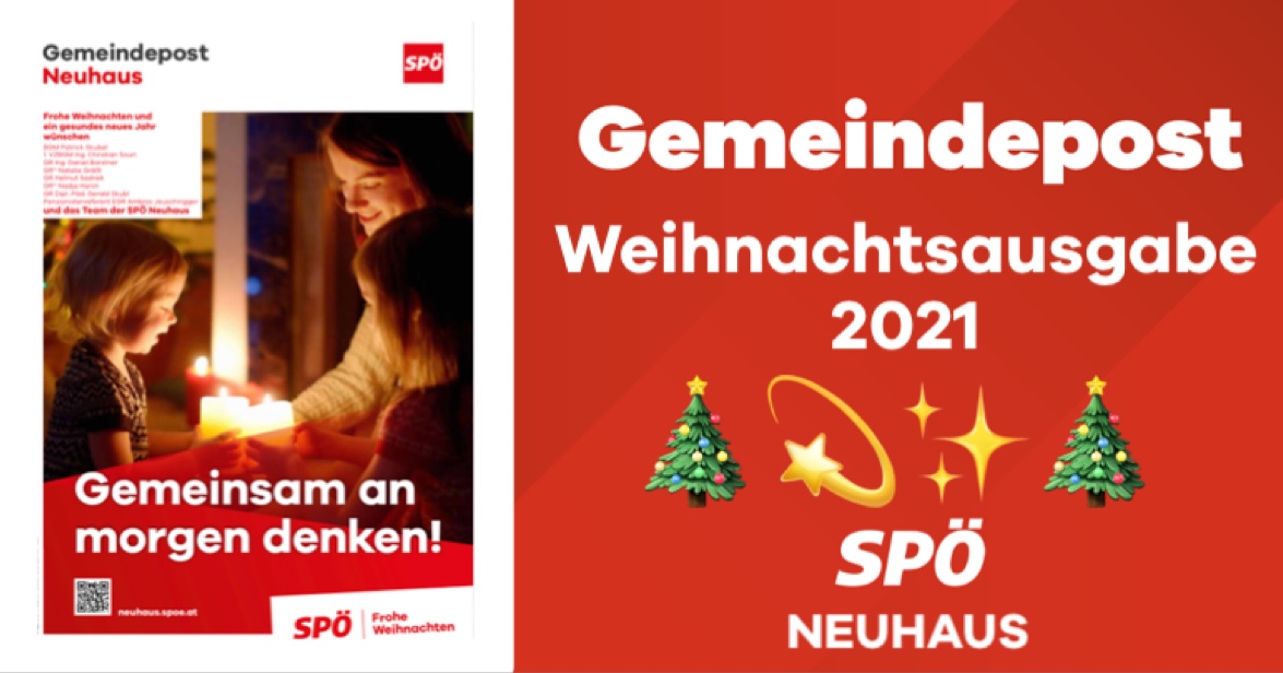 Gemeindepost Neuhaus Dezember 2021