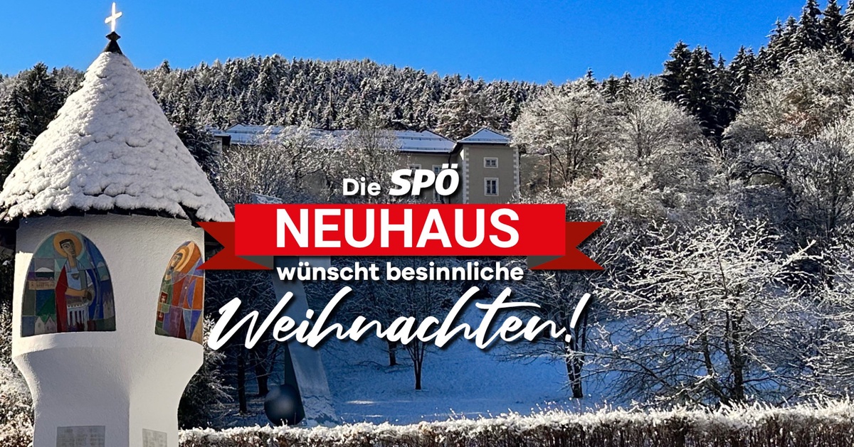Weihnachtsw&uuml;nsche der SP&Ouml;-Neuhaus