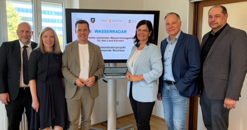 WasserRadar Kärnten: Künstliche Intelligenz stärkt Trinkwasserversorgung